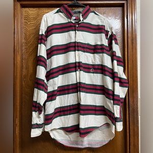 Vintage Tommy Hilfiger Button Up Long Sleeve Mens size Large